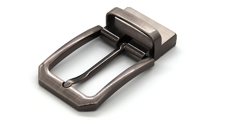 Wenzhou KML Best quality mult color simple zinc alloy reversible pin belt buckle promotion