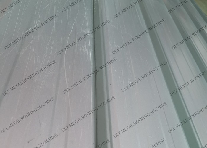 Hydraulic Plc Control Metal Roofing Machine , Metal Wall Panel Machine