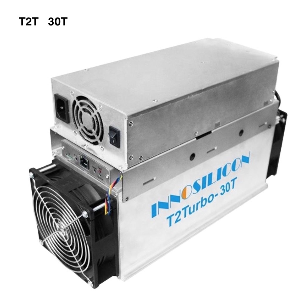 2000W-2400W Innosilicon T2 Turbo Miner , 30T BTC Crypto Mining Rig