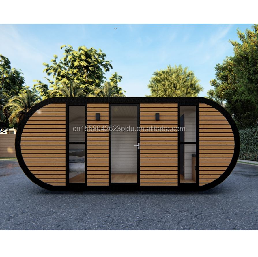 Modern Luxury Portable Container House Prefabricated Steel Structure Mobile Prefab Villa Home Hotel for Log Eco-Friendly