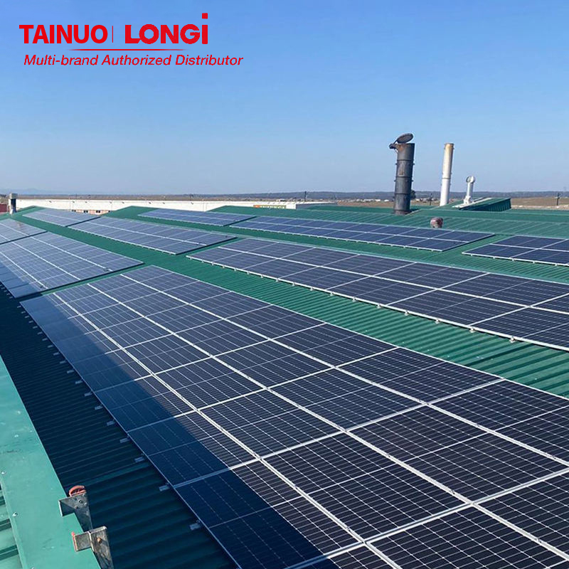 182mmx182mm Cell Size Longi Hi Mo 6 440w 445w 450W Mono Crystalline PV Solar Panels
