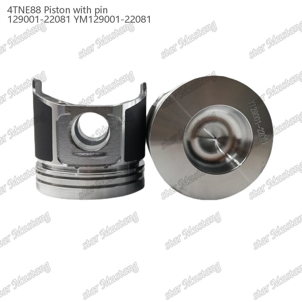 Piston 4TNE88 YM129001-22081 129001-22081 For Yanmar Diesel Engine Repair Parts