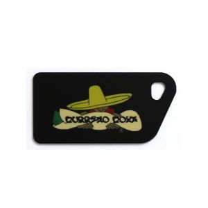 China Custom Soft PVC Luggage Tag 0.84mm - 2mm Thickness Environmental Friendly Materials on sale