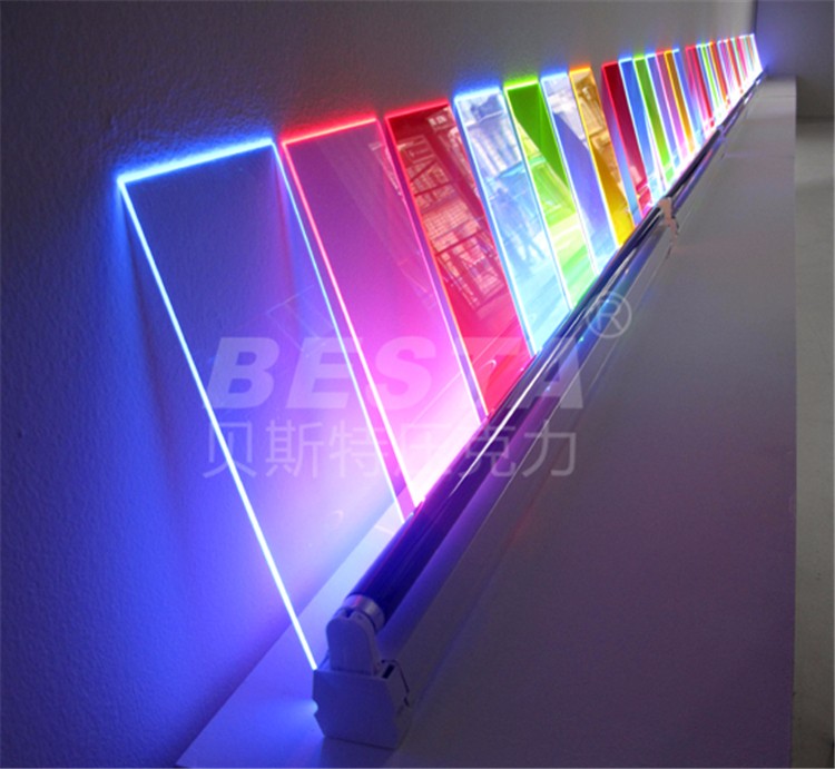 SGS Iridescent Acrylic Sheet PMMA Material Multicolor Acrylic Sheets