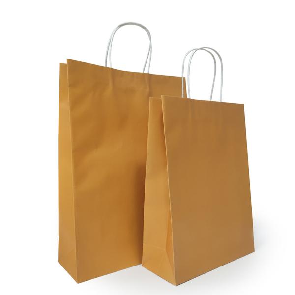 18 Colors Optional Solid Color Kraft Paper Bags Can be used Multiple Times