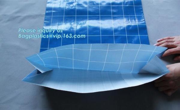 Three-layers kraft paper woven bag with valve,self-leveling cement woven bag