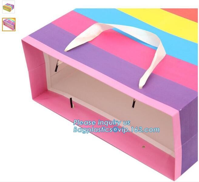 Quality assured assorted color custom printing luxury cardboard paper bag,clothing cheap paper bag with logo print,color
