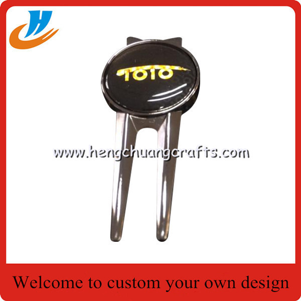 Shenzhen factory production Soft enamel golf accessory cheapest price custom