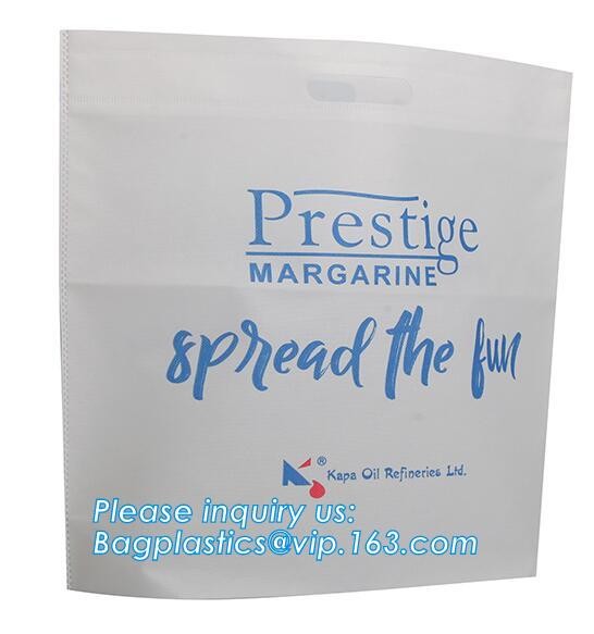 Wholesale factory custom fashion laminated non woven bag, Shopping printing fabric insulated foldable bag, custom pp non