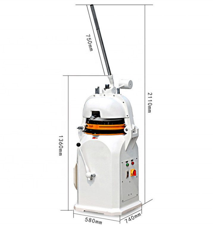Heavy Duty Commercial Baking Equipment 50HZ Dough Divider Machine