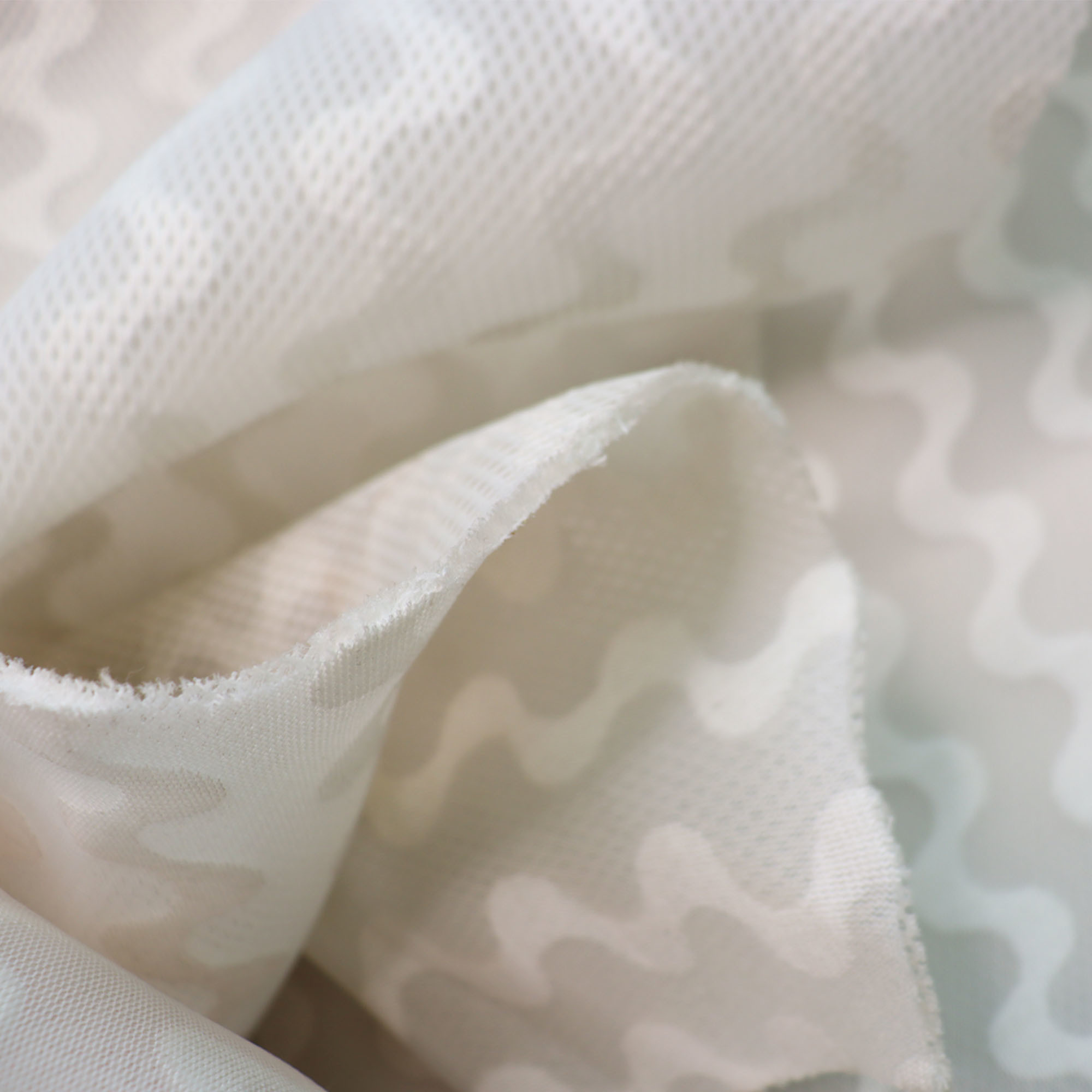 Jacquard Tearproof 3D Mesh Material Recycled Polyester Mesh 3mm