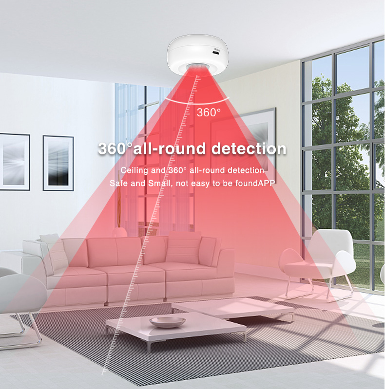 DC3V Tuya Wifi Pir Motion Sensor Human Detector Smart Alarm Sensor