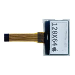  200 Cd/M2 Brightness Monochrome LCD Screen 128x64 Dot Matrix LCD Display Manufactures