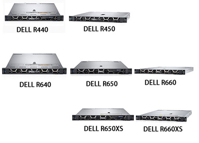 Intel Dual Xeon 3.1GHz R660 R650 R650xs R640 R450 1U Mini Rack Server for Data Centers