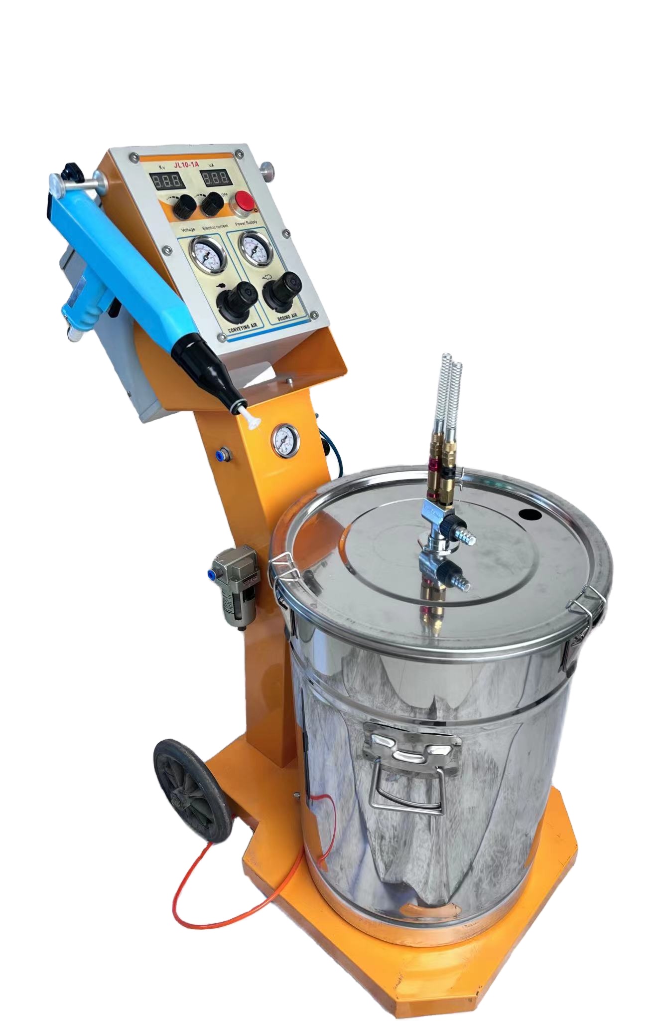 Production Conformal Manual Powder Coating Machine