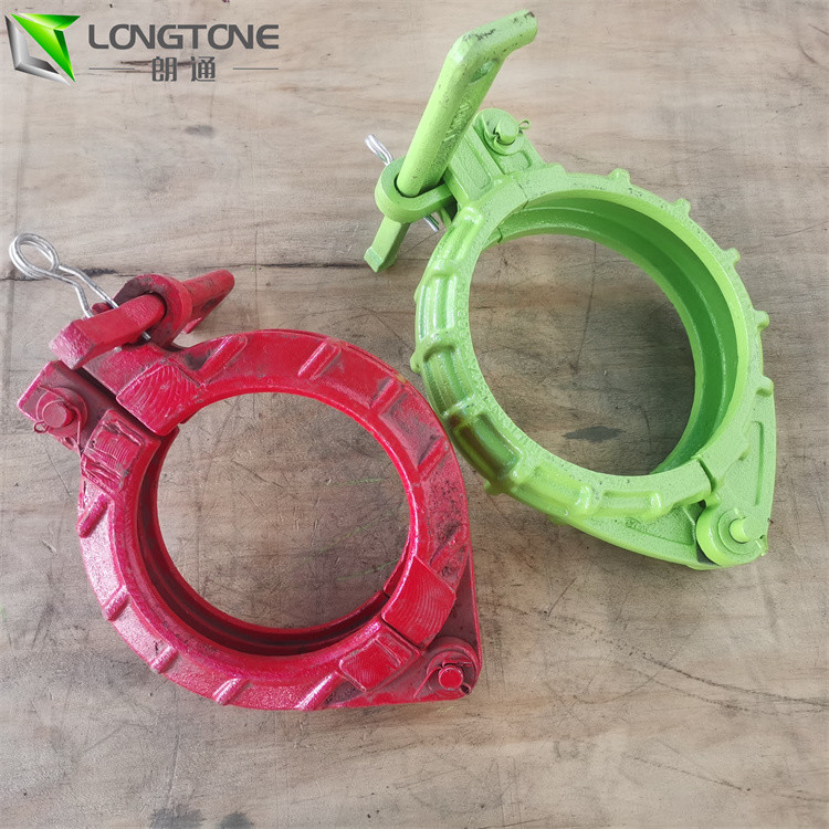 Schwing Concrete Pump Spare Parts , Rubber Concrete Hose Clamp