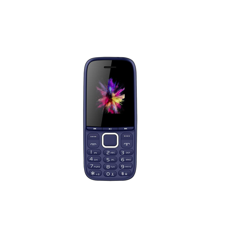 Candy Bar Cell Large Keypad Mobile Phones 1.8 Inch Dual Sim Ram32Mb