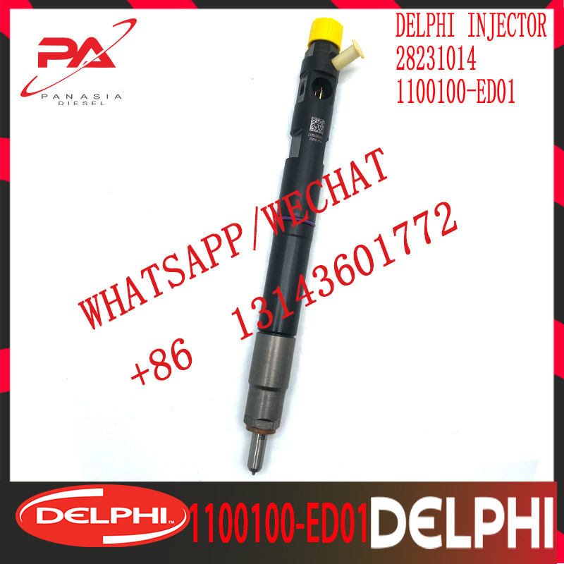 28231014 DELPHI Diesel Fuel Injector For Great Wall Autombile 1100100-ED01