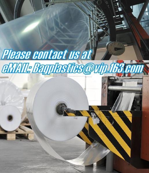 high barrier coex blown machine roll layflat tubing tubular film, plastic