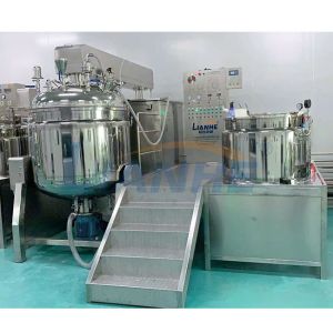 China 500L Paste Making Machine Vacuum Emulsifier Mixer For Mayonnaise on sale