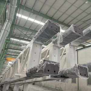 Customized Vertical Steel Truss Structure For Building Construction