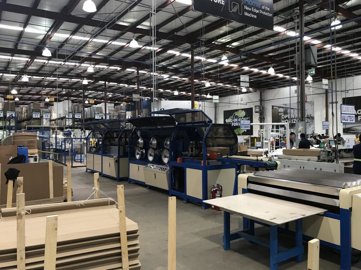 High Speed Paper Edge Protector Machine 32KW 70m/min L profile making