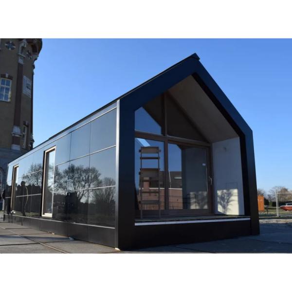 100m2 Light Steel Structure Prefab Mobile Log Cabin Light Steel Resort Tiny