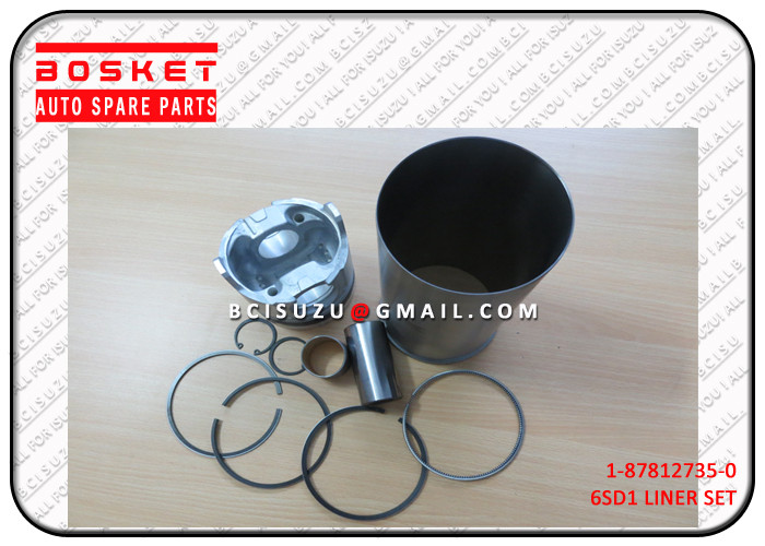 1-87812735-1 Isuzu Liner Set For 6SD1 1878127351 , Auto Spare Parts