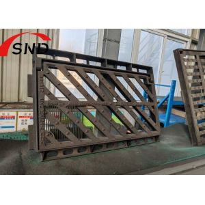 OEM Combination Cast Iron Gully Grate GGG50 with Triangle Shape for Efficient Drain Away Water Manufactures