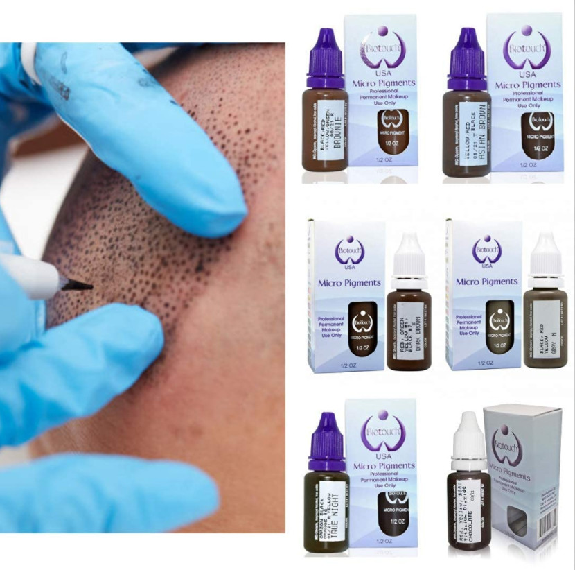Biotouch Micro Pigment Dark Brown Pigment Color Permanent Makeup Microblading Supplies Eyebrow Shading MicrGel polishgmentation
