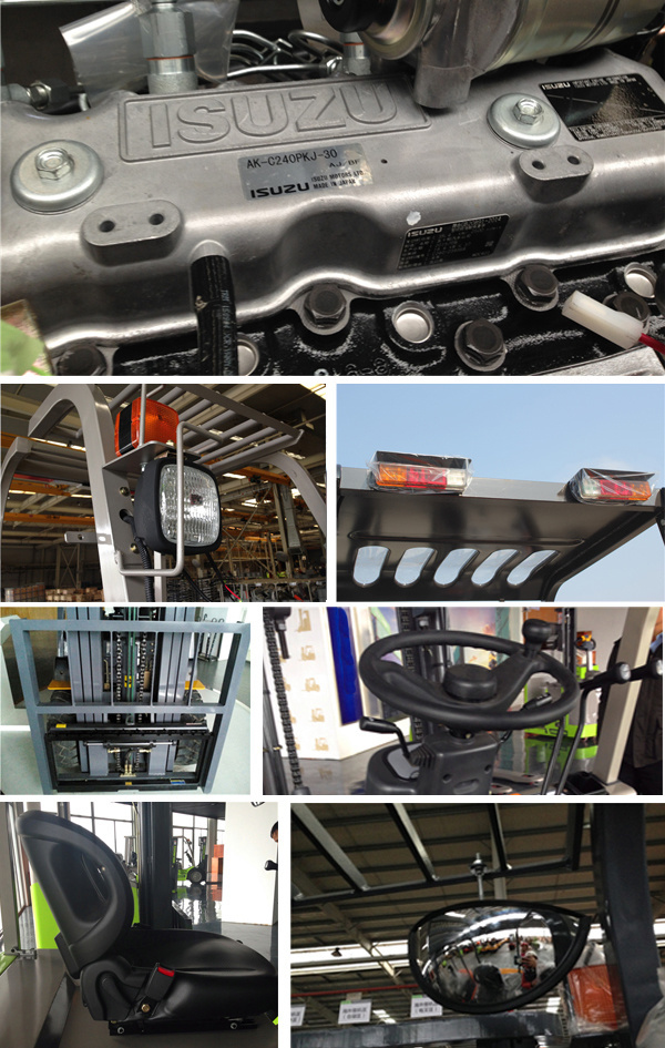 Snsc 2ton Paper Roll Forklift to Surinam