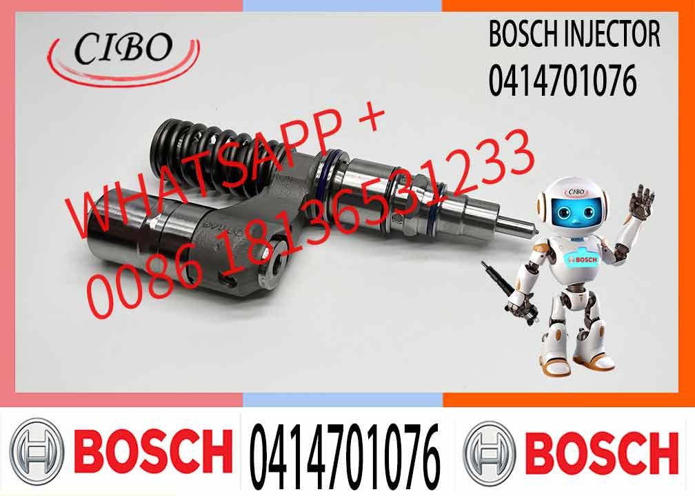 Excavator Injector 0414701050 1943972 0414701076 0414701077 for Diesel Engine Parts Nozzle Assembly