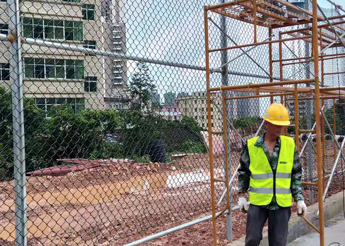 Stadium Garden 2.0m Height Galvanised Chain Link Fencing