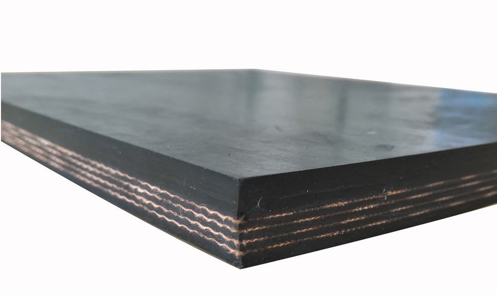 DIN W EP 100 mpa Fabric Rubber Band Raw Conveyor Belt for Port Handling