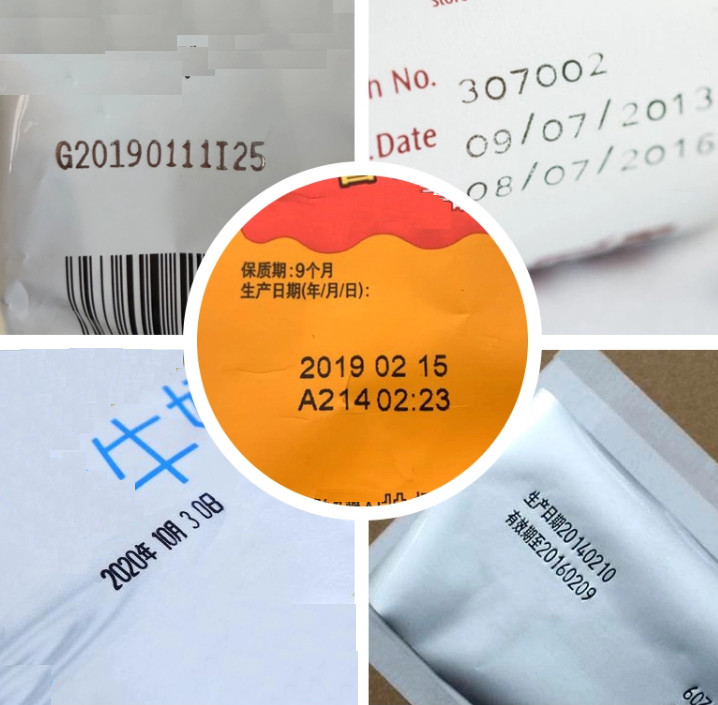 black hot stamping date coding foil for PVC,OPP,PET,PC,PP,Plastic