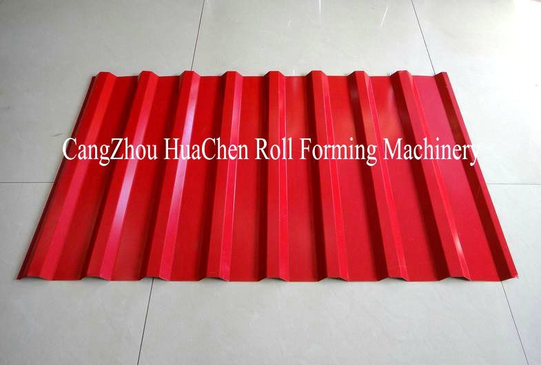 High speed 0.4 - 0.8mm Thickness Wall Panel Roll Forming Machine For Garden , Hotel