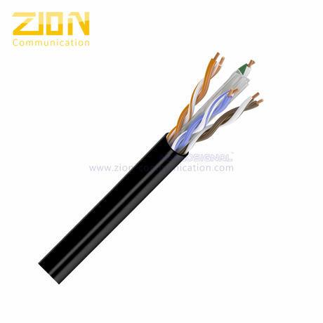 U/UTP CAT6 BC PE 23AWG Copper Conductor HDPE Category 6 Ethernet Cable PE Jacket