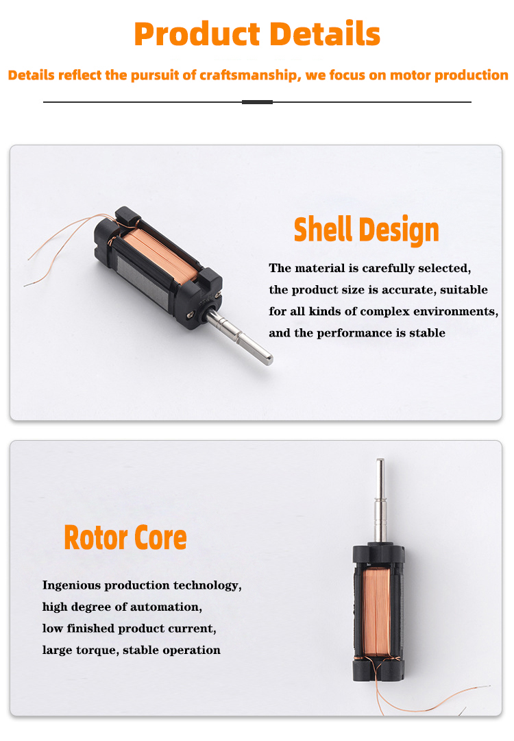 Faradyi Customized Stepper Motor 12v 24v High Torque Low Speed Brushless 4215 DC Gear Motor For Medical Equipment