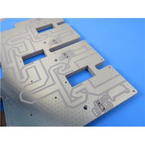 2-Layer PCB RF-30 On Rogers 40mil Laminates With Black Silkscreen Immersion Tin