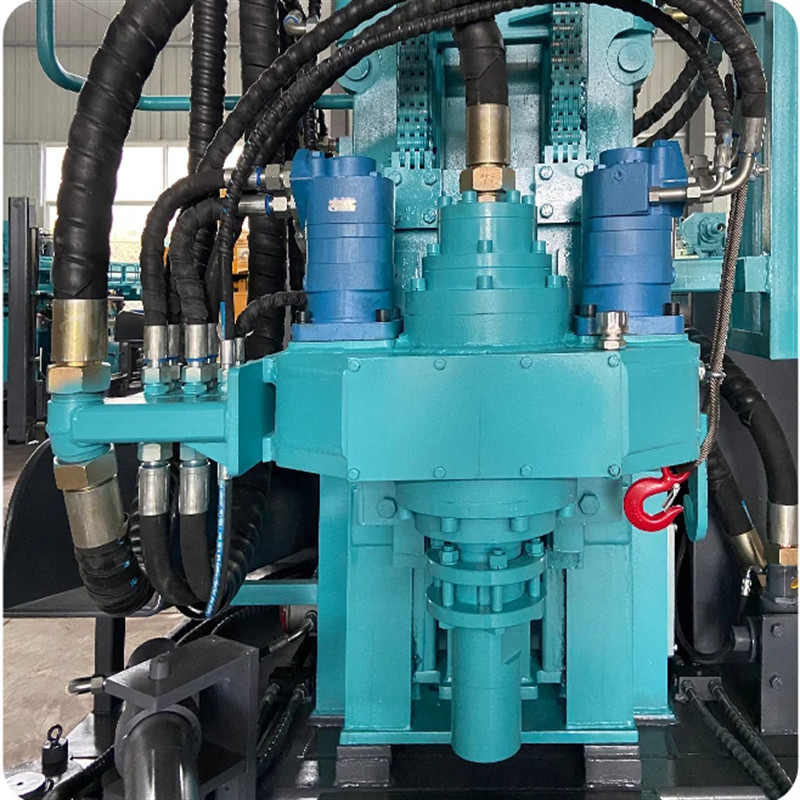 260meter Depth Diesel Portable Water Well Drill Rig Machine Hard Rock Drilling Rig for Deep Wells