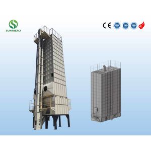 15 Tons Recirculating Cross Flow Grain Dryer Customized