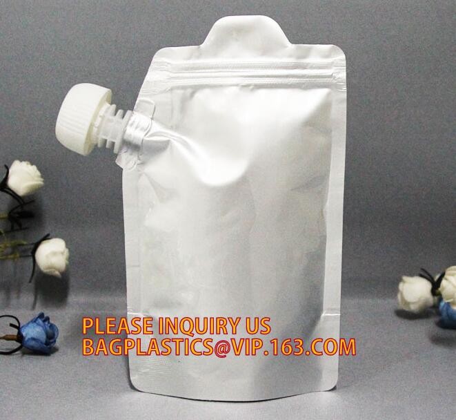 stand up reclosable drinking pouches cold drink Zip lockk bag with straw,Beveragereusable Kids Snack Zip Lock Juice Drink
