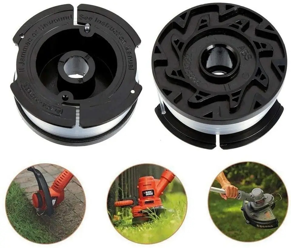 2.7mm / 0.10-inch Round Trim Line Round Twist 3 LBS. 690 Ft Red Cutting Tool Line Weed Trimmer Line
