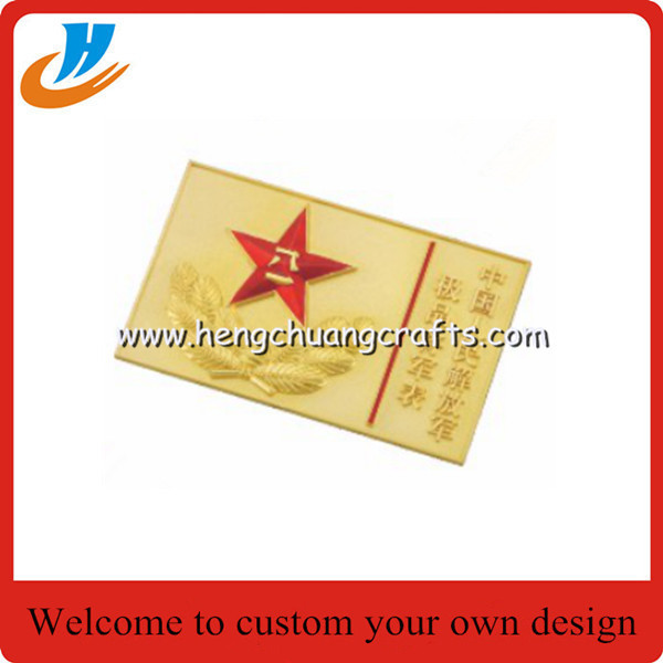 Custom Soft Enamel Officer Police Badge Die casting soft enamel police metal lapel pin (HC-L067)