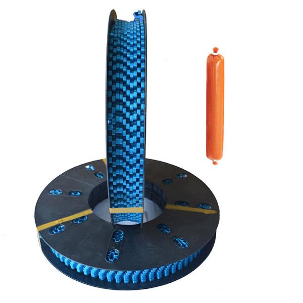 Supermarket U Shaped Aluminum Sausage Clips Tighteners Machine Food Packing