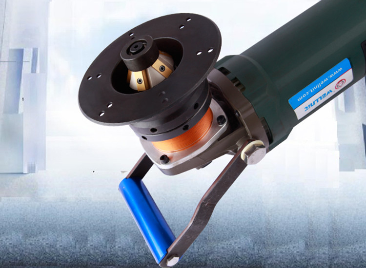Multifunctional Electric Pipe Beveling Machine Soft Start With 4 Blades