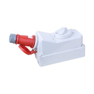 China 16Amp Industrial Interlocked Switch Socket Plug 50Hz 4 Pole Antiaging on sale