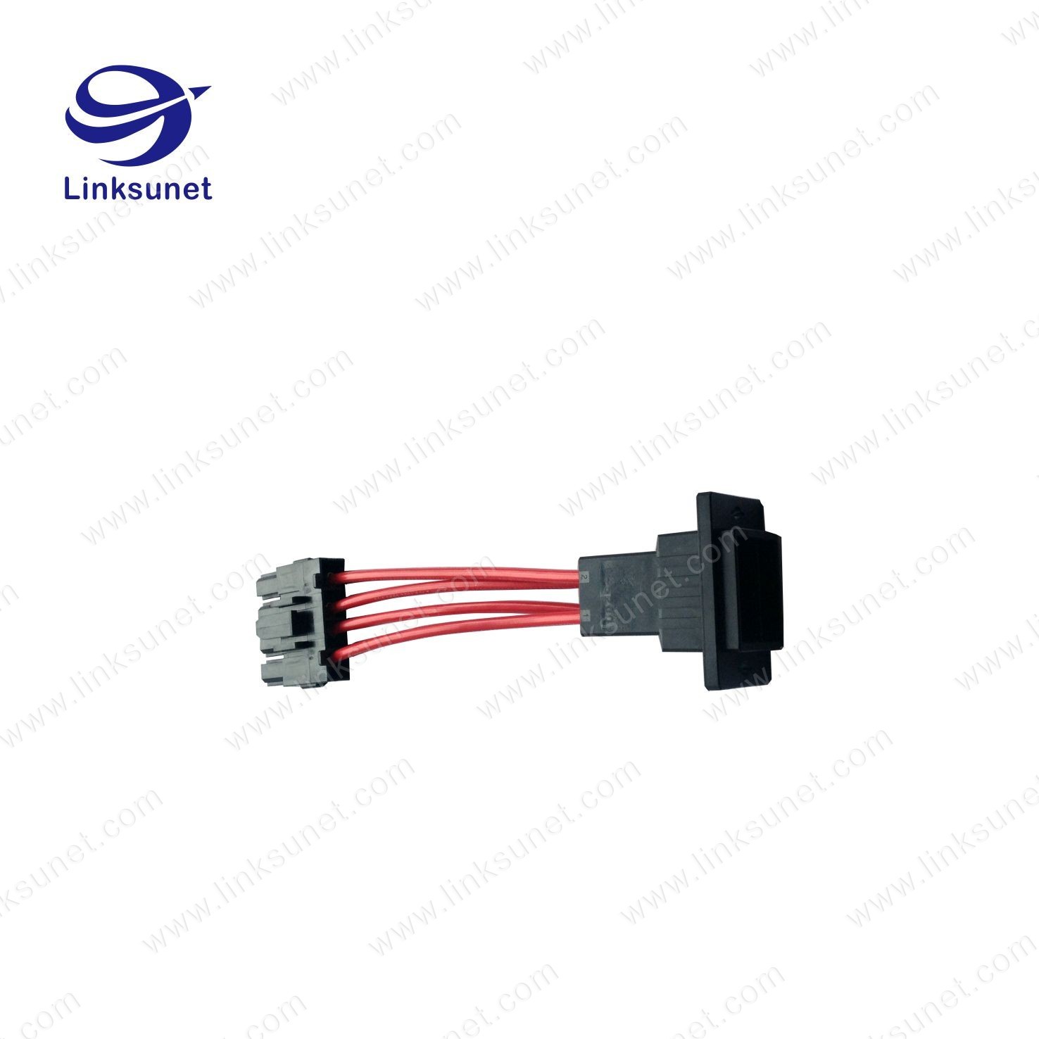 TYCO 1-917809-2 10.16mm 4PIN black connector wireharness for robot