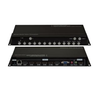 China 7x1 Multiviewer Video Scaler Switcher , Audio Video Switcher With Remote on sale