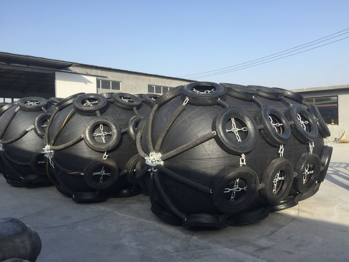 Dia 0.5m-4.5m International Certification 50KPA Pneumatic Rubber Fender 4